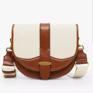 Mango Peng Shoulder Saddle Bag- NEW